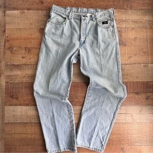 Harley-Davidson HD Lightwash Denim Jeans Mens Size 36/30 Motorcycle Jeans